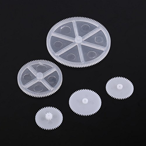Tnfeeon Tragbares Motor-Kits-Set mit Riemenscheibe aus Kunststoff, ideal für Modelltechnologie, lange Lebensdauer (34 Arten von Kits Tnfeeon Tragbares Motor-Kits-Set mit Riemenscheibe aus Kunststoff, ideal für Modelltechnologie, lange Lebensdauer (34 Arten von Kits von Tnfeeon