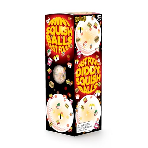 SCRUNCHEMS Fast Food Diddy Squish Balls von Tobar