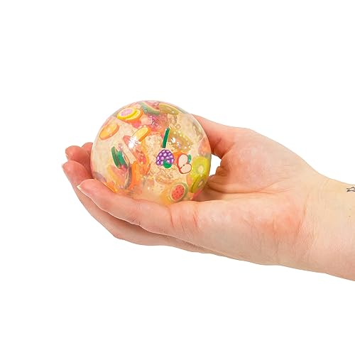 Tobar 38591 SCRUNCHEMS TUTTI FRUTTI SQUISH Ball, Small von Tobar