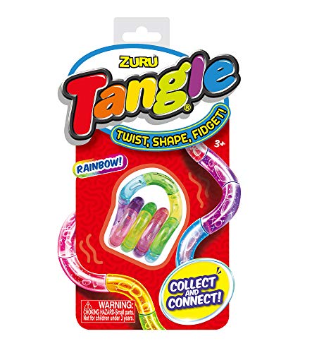 Tangle Crush, sortiert, therapeutisches Spielzeug, ideal zum Stressabbau, fördert Koordination und Feinmotorik, beliebig drehbar von Tobar