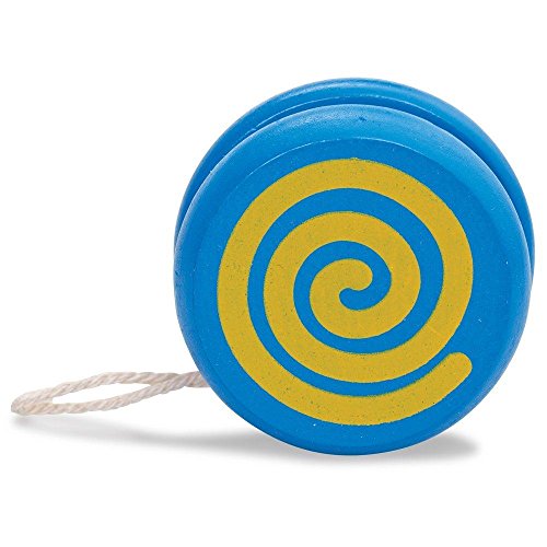 Tobar 19121 Mini-Yoyo aus Holz, gemischt, S von Tobar