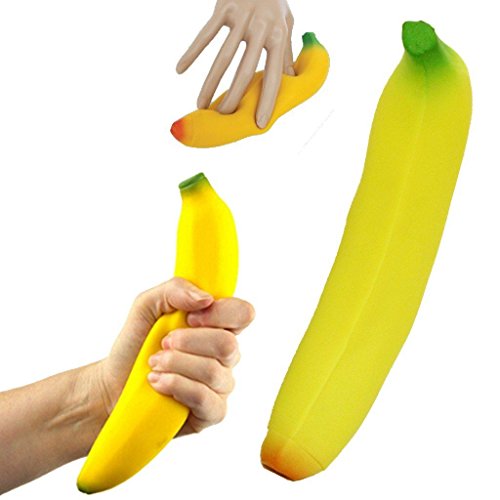Tobar 30232 Squishy Banana 1 Stück, Farbe Gelb Tobar 30232 Squishy Banana 1 Stück, Farbe Gelb von Tobar