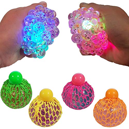 Tobar 30236 Squishy MESH Ball Glitter 1 STÜCK in 3 Farben erhältlich: hellblau, rosa und grün, 65 x 65 x 70 cm Tobar 30236 Squishy MESH Ball Glitter 1 STÜCK in 3 Farben erhältlich: hellblau, rosa und grün, 65 x 65 x 70 cm von Tobar
