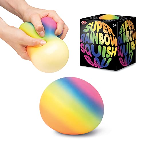 Tobar SCRUNCHEMS Super Rainbow Stress Squish Ball Spielzeug von Tobar