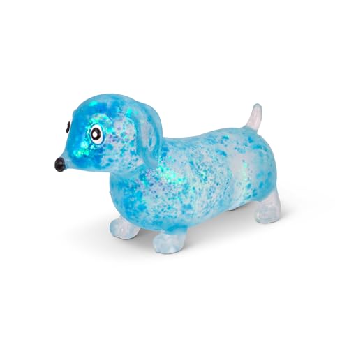 Tobar SCRUNCHEMS Sugar Sausage Dog Stress Squishball Toy, Assorted Designs and Colours von Tobar