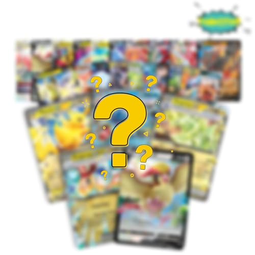 Kartenset für Pokemon Sammelkarten - 3 zufällige V/GX/EX/VMAX Oder Vstar Ultra Rare Karten + 1 Tobostop Versandschutz von Tobostop