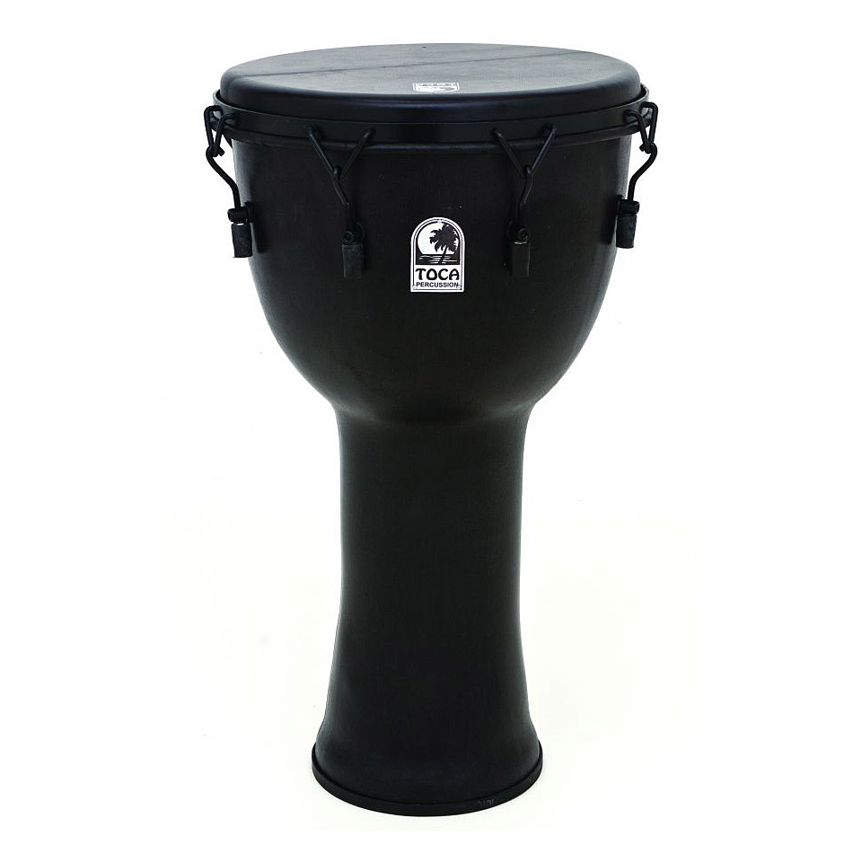 Toca Percussion Freestyle Mechanically Tuned 12" Black Mamba Djembe von Toca Percussion