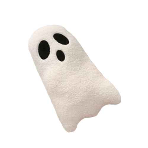 Halloween Geisterkissen | GeisterPlüschkissen Kuscheltier | Halloween Geister Wurfkissen gefüllte Plüschtiere | Gruseliges Halloween Kissen | Geisterkissen Stofftiere für Halloween Dekorationen von TocaFeank