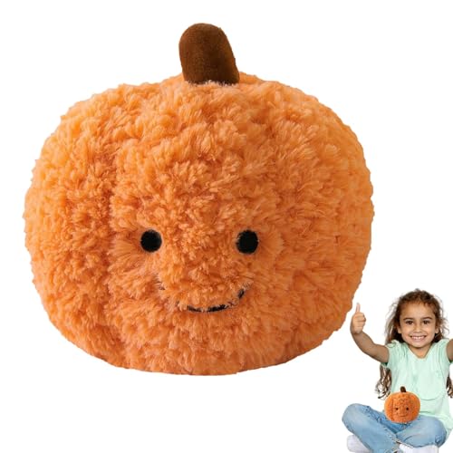 Halloween kürbiss Kuscheltier | Süße kürbiss Teddykuscheltier | kürbiss Frucht Plüschtier | Lächelnde Kürbiskissen Stoffpuppe | Halloween kürbiss Fluffys Spielzeug Heimdekoration Partygeschenke Kinder von TocaFeank