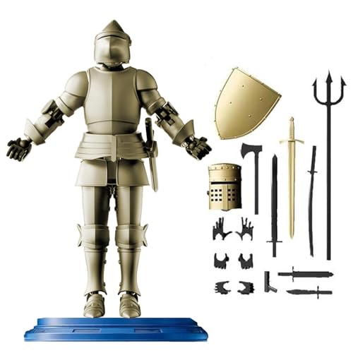 Mittelalterliche Ritter T13 Actionfigur | D ummy 13Actionfiguren In Rüstung | Spielzeugset Beweglichen Roboterfiguren Mehreren Gelenken | D IY T13 Starke Magnetische Abnehmbare Gelenkpuppe Tischspiele von TocaFeank