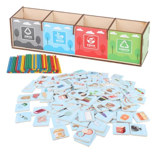 TocaFeank Abfalltrennung Lernspielzeug - Recycling Sortierspielzeug Für Frühkindliche Bildung,Multifunktionales Interaktives Kinderspielzeug Mit Spaßaktivitäten Für Kreatives Lernen TocaFeank Abfalltrennung Lernspielzeug - Recycling Sortierspielzeug Für Frühkindliche Bildung,Multifunktionales Interaktives Kinderspielzeug Mit Spaßaktivitäten Für Kreatives Lernen von TocaFeank