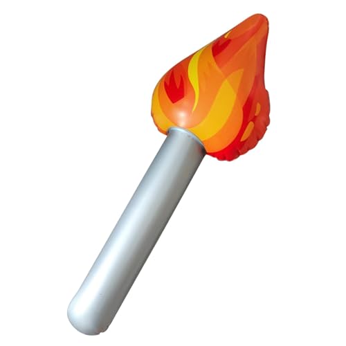 TocaFeank Aufblasbare Flamme, aufblasbare Fackel,Gefälschte aufblasende Flamme - Lustige Fackel, aufblasbare Spielzeuge, Flammenfackel, Simulationsfackel, bläst dekoratives Flammenspielzeug für von TocaFeank