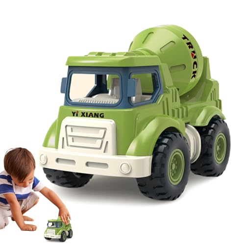 TocaFeank Baggerspielzeug für Jungen, Spielzeug-Baufahrzeuge | Kreative Spielzeug-BAU-LKWs, Trägheitsauto-Spielzeug,Mehrzweck-Spielzeug, Baufahrzeuge, Baufahrzeug-Spielzeug für Jungen und Mädchen von TocaFeank