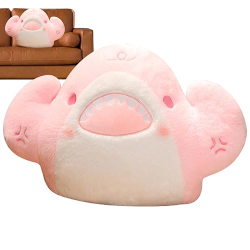 TocaFeank Muskelhai gefülltes Tier, ausgestopfte Hai -Puppe | Netter Muskelhai Plüsch,Sea Whale Fish Plushies Puppe, lebendiger Ausdruck, für Sofa, Schlafzimmer, Autodekoration von TocaFeank