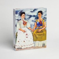 Frida Kahlo - Two Fridas - Puzzles von Mon Petit Art