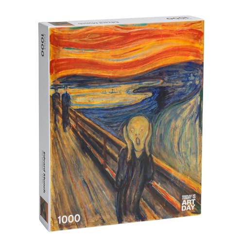 Today is Art Day - Edvard Munch - Scream - Puzzle - 1000 Teile von Today is Art Day