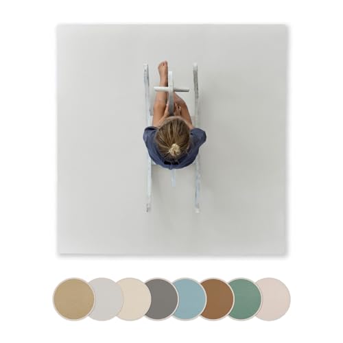 Toddlekind Baby-Puzzlematten, 9-TLG. mit Randteilen, ungiftige Schaumstoffmatten, für Bauchzeit & Krabbeln, neutrale Farben, 45 × 45 cm je Teil, Gesamtfläche: 131 x 131 cm, Stone/Grau Toddlekind Baby-Puzzlematten, 9-TLG. mit Randteilen, ungiftige Schaumstoffmatten, für Bauchzeit & Krabbeln, neutrale Farben, 45 × 45 cm je Teil, Gesamtfläche: 131 x 131 cm, Stone/Grau von Toddlekind