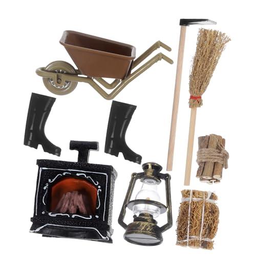 1 Satz Kamin für Puppenhaus Beleuchtbare Kamin Statue Winter Zubehör für Szenen Hochwertige Details für Dekoration Zuhause oder Büro 1 Satz Kamin für Puppenhaus Beleuchtbare Kamin Statue Winter Zubehör für Szenen Hochwertige Details für Dekoration Zuhause oder Büro von Toddmomy