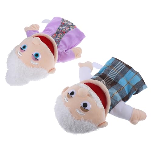 2Stücke Handpuppen für Weiche DIY Handspielzeuge Kreativität und Interaktivität für Geschichtenerzähler und Puppentheater Opa 2Stücke Handpuppen für Weiche DIY Handspielzeuge Kreativität und Interaktivität für Geschichtenerzähler und Puppentheater Opa von Toddmomy