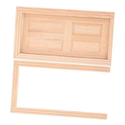 Puppenhaustür Modell Holztür für Puppenhaus Dekoration DIY Zubehör für Realistische Lebensszenen für Küchen und Schlafzimmer Puppenhaustür Modell Holztür für Puppenhaus Dekoration DIY Zubehör für Realistische Lebensszenen für Küchen und Schlafzimmer von Toddmomy