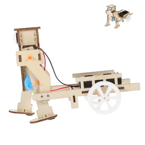 Toddmomy 1 Satz DIY Roboter Bausatz für Wissenschaftsprojekt mit Holzmaterialien für Kreative Experimente und Lernen Fördert Interaktion und Entdeckung Toddmomy 1 Satz DIY Roboter Bausatz für Wissenschaftsprojekt mit Holzmaterialien für Kreative Experimente und Lernen Fördert Interaktion und Entdeckung von Toddmomy