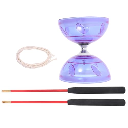 Toddmomy 1 Satz Diabolo-Spiel Mit DREI Lagern Hochleistungsspielzeug Klassisches Diabolo Fitness-Diabolo Mit DREI Lagern Chinesisches Reaktionsfähiges Diabolo Für Kinder von Toddmomy