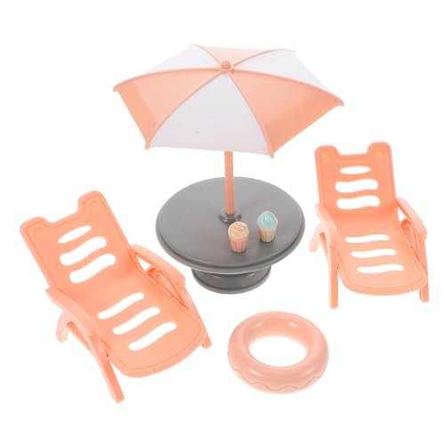 Toddmomy Miniatur Strandstuhl Satz für Puppenhaus Kinder Spielzeug Simulations Zubehör Strandkorbszene Kreativitätsfördernd Toddmomy Miniatur Strandstuhl Satz für Puppenhaus Kinder Spielzeug Simulations Zubehör Strandkorbszene Kreativitätsfördernd von Toddmomy