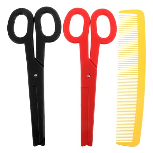 Toddmomy 1 Set Riesen-Clown-Kamm und Schere: Übergroße Kunststoffschere und Jumbo-breiter Kamm für Halloween, Karneval und Cosplay – Party-Requisite Toddmomy 1 Set Riesen-Clown-Kamm und Schere: Übergroße Kunststoffschere und Jumbo-breiter Kamm für Halloween, Karneval und Cosplay – Party-Requisite von Toddmomy