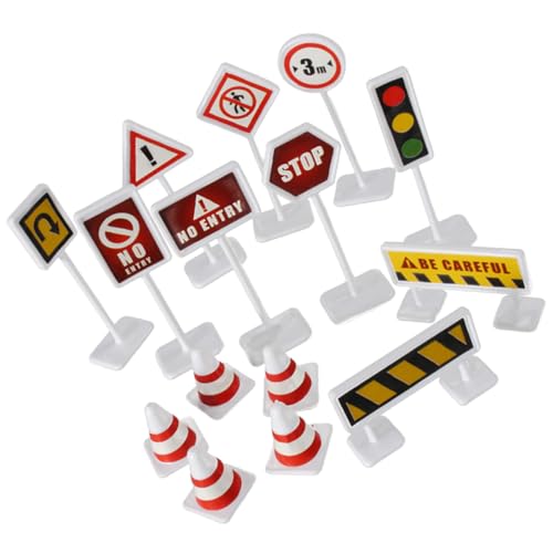 Toddmomy 10 Sätze Teiliges Miniatur straßensperren Farbenfrohes Leichtes Lernspielzeug für Verkehrssicherheit für Kreatives und Soziale Interaktion Toddmomy 10 Sätze Teiliges Miniatur straßensperren Farbenfrohes Leichtes Lernspielzeug für Verkehrssicherheit für Kreatives und Soziale Interaktion von Toddmomy