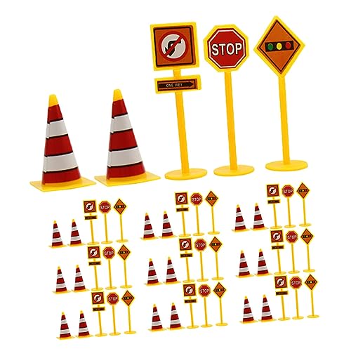 Toddmomy 10 Sätze Teiliges Verkehrszeichen Spielset für Miniatur Straßenschilder aus Robustes Lernspielzeug für Verkehrserziehung Inklusive Absperrungen für Straßen Szenen Spiel Toddmomy 10 Sätze Teiliges Verkehrszeichen Spielset für Miniatur Straßenschilder aus Robustes Lernspielzeug für Verkehrserziehung Inklusive Absperrungen für Straßen Szenen Spiel von Toddmomy