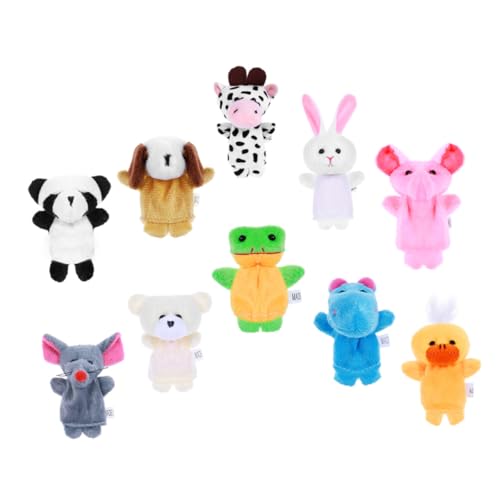 Toddmomy 10 Stück Teiliges Fingerpuppen Weichem Bunte Tier handpuppen für Junge Mädchen und Kleinkinder Sichere zur Kreativen Eltern Junge Mädchen interaktion und Geburtstags mitgebsel Toddmomy 10 Stück Teiliges Fingerpuppen Weichem Bunte Tier handpuppen für Junge Mädchen und Kleinkinder Sichere zur Kreativen Eltern Junge Mädchen interaktion und Geburtstags mitgebsel von Toddmomy
