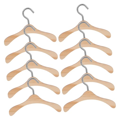 Toddmomy 10 Stück Teiliges Miniatur Holz Kleiderbügel Kleine Puppenbügel für Puppenkleidung Praktische Mini Garderoben Zubehör für Puppenhaus Dekoration und Aufbewahrung Toddmomy 10 Stück Teiliges Miniatur Holz Kleiderbügel Kleine Puppenbügel für Puppenkleidung Praktische Mini Garderoben Zubehör für Puppenhaus Dekoration und Aufbewahrung von Toddmomy