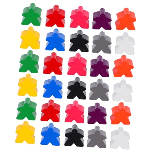 Toddmomy 100 Stück Farbige hölzerne Schachstücke Meeples Game Tokens Menschen Figuren Family Board Accessoires Schachfiguren aus Holz Brettspiel Meeples Zubehör für Brettspiele Minifiguren Toddmomy 100 Stück Farbige hölzerne Schachstücke Meeples Game Tokens Menschen Figuren Family Board Accessoires Schachfiguren aus Holz Brettspiel Meeples Zubehör für Brettspiele Minifiguren von Toddmomy