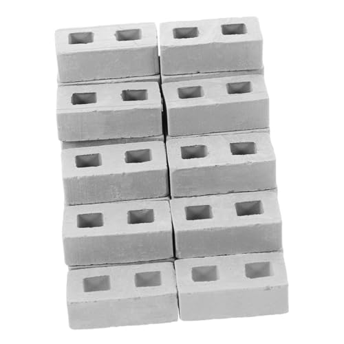 Toddmomy 100 Stück Maßstab Realistische Kleine Bausteine Leicht Tragbares für Puppenhaus DIY Miniatur Architekturmodelle Vielseitige Landschaftsbau-zubehör Toddmomy 100 Stück Maßstab Realistische Kleine Bausteine Leicht Tragbares für Puppenhaus DIY Miniatur Architekturmodelle Vielseitige Landschaftsbau-zubehör von Toddmomy