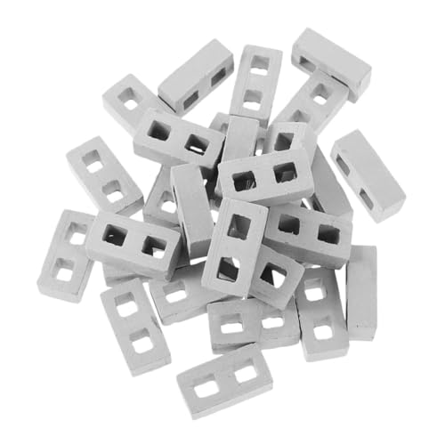 Toddmomy 100 Stück Maßstab Realistische Mini Ziegelsteine für Puppenhaus Kompakte Bausteinsets für Architekturmodelle DIY Mini Garten Landschaftsbau Zubehör Toddmomy 100 Stück Maßstab Realistische Mini Ziegelsteine für Puppenhaus Kompakte Bausteinsets für Architekturmodelle DIY Mini Garten Landschaftsbau Zubehör von Toddmomy