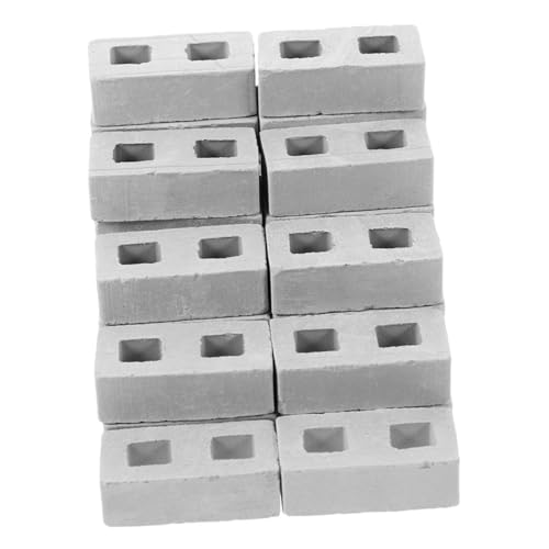 Toddmomy 100 Stück Maßstab Realistische Miniaturziegel für Puppenhaus Architekturmodell DIY Bastelbedarf Leicht Tragbar Kreative Mikro Landschaft Zubehör Toddmomy 100 Stück Maßstab Realistische Miniaturziegel für Puppenhaus Architekturmodell DIY Bastelbedarf Leicht Tragbar Kreative Mikro Landschaft Zubehör von Toddmomy