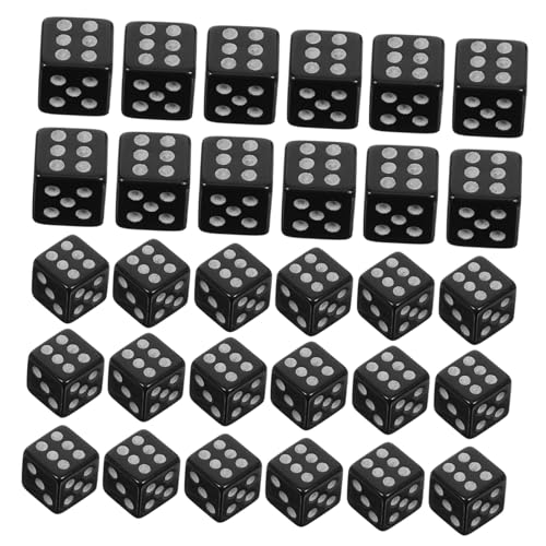 Toddmomy 100 Stück Mini Würfel Schwarz Kleine Würfel aus Robustem Kunststoff für Brettspiele Partys und Gruppenaktivitäten Klare Punkte Tragbar und Stilvoll für Spielspaß Toddmomy 100 Stück Mini Würfel Schwarz Kleine Würfel aus Robustem Kunststoff für Brettspiele Partys und Gruppenaktivitäten Klare Punkte Tragbar und Stilvoll für Spielspaß von Toddmomy