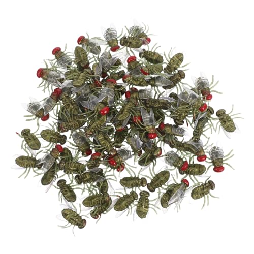 Toddmomy 100 Stück Realistische Kunststoff Fliegen Stabile Halloween Deko Insekten für April Fools Prank Langlebige Fake Fliegen für Gruselige Atmosphäre und Scherzartikel Toddmomy 100 Stück Realistische Kunststoff Fliegen Stabile Halloween Deko Insekten für April Fools Prank Langlebige Fake Fliegen für Gruselige Atmosphäre und Scherzartikel von Toddmomy