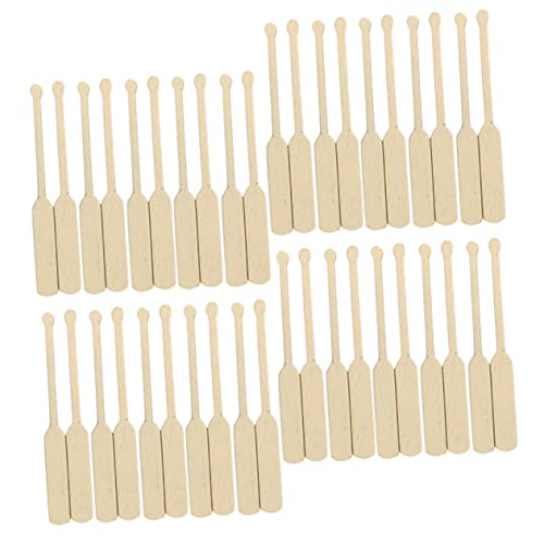 Toddmomy 100Stücke Mini Paddles Strand Deko Miniatur Boot Paddel für Mikrolandschaft DIY Materialien und Strand Dekorationen für Puppenhaus und Sandkasten Toddmomy 100Stücke Mini Paddles Strand Deko Miniatur Boot Paddel für Mikrolandschaft DIY Materialien und Strand Dekorationen für Puppenhaus und Sandkasten von Toddmomy