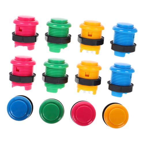 Toddmomy 12 Stück Teiliges Bunte Spielautomat Push Button Switches Kleine Ersatzknöpfe mit Taktilem Feedback Langlebige Konstruktion Präzise Steuerung Kompatibel für Verschiedene Toddmomy 12 Stück Teiliges Bunte Spielautomat Push Button Switches Kleine Ersatzknöpfe mit Taktilem Feedback Langlebige Konstruktion Präzise Steuerung Kompatibel für Verschiedene von Toddmomy