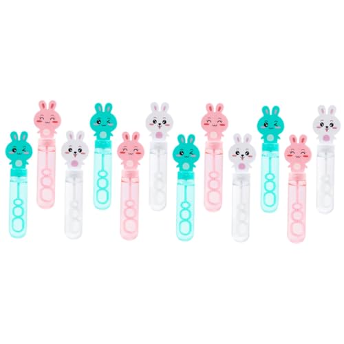 Toddmomy 12 Stück Teiliges Bunter Cartoon Hase Seifenblasenstäbe Langlebig Biegsam für Outdoor Kleine Seifenblasen Mehrfachblasen Spaß Am Strand Park Spielplatz Toddmomy 12 Stück Teiliges Bunter Cartoon Hase Seifenblasenstäbe Langlebig Biegsam für Outdoor Kleine Seifenblasen Mehrfachblasen Spaß Am Strand Park Spielplatz von Toddmomy