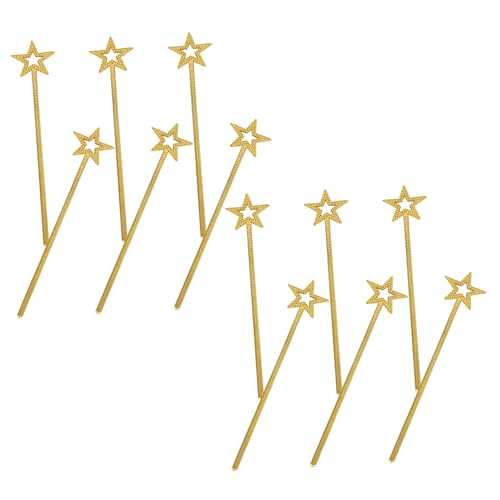 Toddmomy 12 Stück Teiliges Glitzernde Stern-Spielzeugstäbe für Mädchen Leichte Feen Prinzessinnen-Sticks für Kostümpartys Geburtstage Halloween Weihnachten Vielseitige Spiel Toddmomy 12 Stück Teiliges Glitzernde Stern-Spielzeugstäbe für Mädchen Leichte Feen Prinzessinnen-Sticks für Kostümpartys Geburtstage Halloween Weihnachten Vielseitige Spiel von Toddmomy