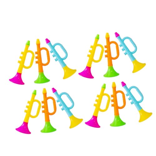 Toddmomy 12 Stück Teiliges Kunststoff Trompeten Tragbares Stadion Horn Buntes Fußball Fan Noisemaker Leichtes Party Horn für Sportveranstaltungen Toddmomy 12 Stück Teiliges Kunststoff Trompeten Tragbares Stadion Horn Buntes Fußball Fan Noisemaker Leichtes Party Horn für Sportveranstaltungen von Toddmomy