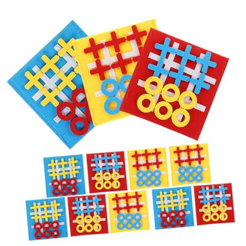 Toddmomy 12 Stück Teiliges Mini Toe Spielset aus Filz Tragbares Lernspielzeug Geduld und Kognitiven Fähigkeiten als Mitgebsel und Interaktives Gesellschaftsspiel Toddmomy 12 Stück Teiliges Mini Toe Spielset aus Filz Tragbares Lernspielzeug Geduld und Kognitiven Fähigkeiten als Mitgebsel und Interaktives Gesellschaftsspiel von Toddmomy