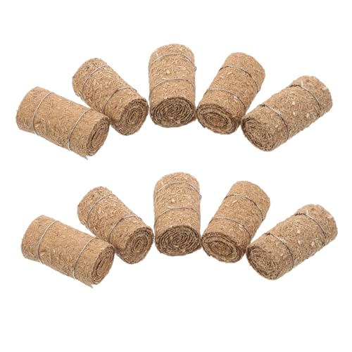 Toddmomy 12 Stück Teiliges Miniatur Strohballen Realistische Mini Heuballen für Puppenhaus Bauernhof Landschaft Detailreiche Herbst-deko Stapelbare Gras Modellbau Figuren für DIY Toddmomy 12 Stück Teiliges Miniatur Strohballen Realistische Mini Heuballen für Puppenhaus Bauernhof Landschaft Detailreiche Herbst-deko Stapelbare Gras Modellbau Figuren für DIY von Toddmomy