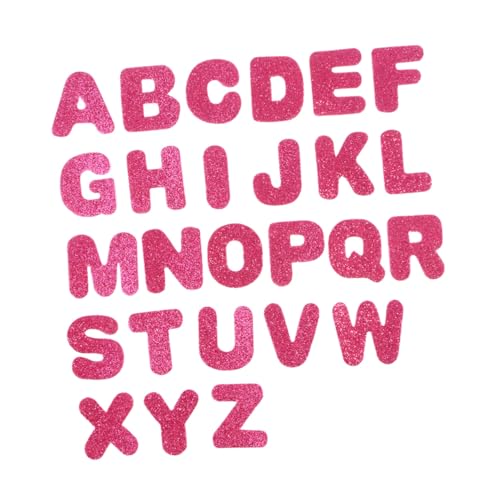 Toddmomy 130 Stück Teiliges Bunter Selbstklebender Buchstabenaufkleber aus Glitzerndem Nicht Gewebtem Eva für DIY Bastelprojekte Kreative Scrapbooking Dekorationssticker Toddmomy 130 Stück Teiliges Bunter Selbstklebender Buchstabenaufkleber aus Glitzerndem Nicht Gewebtem Eva für DIY Bastelprojekte Kreative Scrapbooking Dekorationssticker von Toddmomy