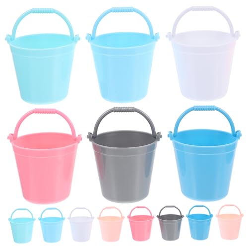 Toddmomy 14 Stück Teiliges Miniatur Wasser Eimer aus Langlebigem Realistische Simulation Farbenfrohes Bucket Decor für Puppenhaus Garten und Strandspiele für Ab Jahren Toddmomy 14 Stück Teiliges Miniatur Wasser Eimer aus Langlebigem Realistische Simulation Farbenfrohes Bucket Decor für Puppenhaus Garten und Strandspiele für Ab Jahren von Toddmomy