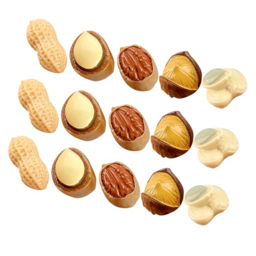Toddmomy 15 Stück Teiliges Miniatur Harz Realistische Deko für Puppenhäuser Kreative DIY Dekoration Stabile und Langlebige Mini Nüsse Lebendige Farben Geschenkidee und Resin dekor Toddmomy 15 Stück Teiliges Miniatur Harz Realistische Deko für Puppenhäuser Kreative DIY Dekoration Stabile und Langlebige Mini Nüsse Lebendige Farben Geschenkidee und Resin dekor von Toddmomy