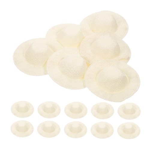 Toddmomy 15 Stück Teiliges Miniatur Strohhüte für Puppen DIY Bastelzubehör für Kreative Mini Haus Dekorationen für Teepartys und Miniaturszenen Toddmomy 15 Stück Teiliges Miniatur Strohhüte für Puppen DIY Bastelzubehör für Kreative Mini Haus Dekorationen für Teepartys und Miniaturszenen von Toddmomy