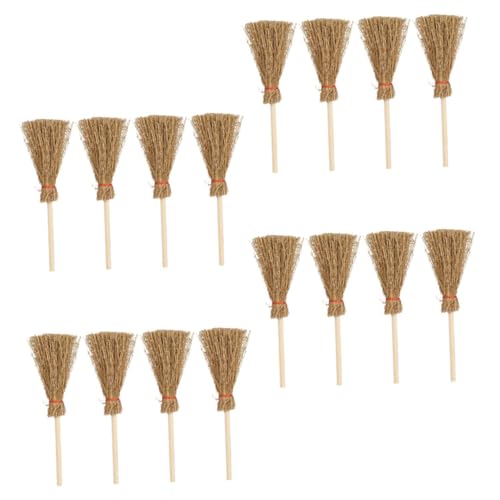 Toddmomy 16 Stück Teiliges Miniatur Besen aus Reisstroh Dekorative Mini Hausbesen für Puppenhäuser Kompakte Mini Reinigungswerkzeuge Geeignet für Hausdekoration Toddmomy 16 Stück Teiliges Miniatur Besen aus Reisstroh Dekorative Mini Hausbesen für Puppenhäuser Kompakte Mini Reinigungswerkzeuge Geeignet für Hausdekoration von Toddmomy